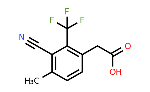 1806313-98-3 | 3-Cyano-4-methyl-2-(trifluoromethyl)phenylacetic acid