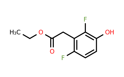 1806314-45-3 | Ethyl 2,6-difluoro-3-hydroxyphenylacetate