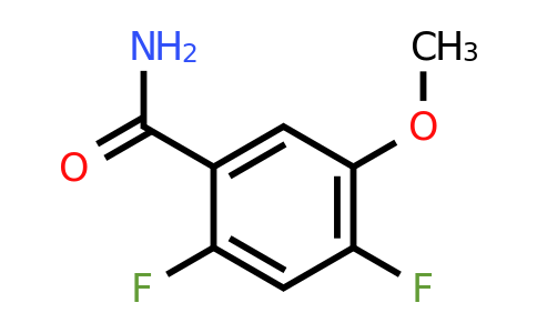 1806314-59-9 | 2,4-Difluoro-5-methoxybenzamide