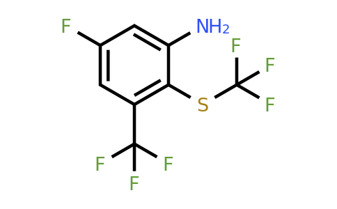 1806315-01-4 | 5-Fluoro-3-trifluoromethyl-2-(trifluoromethylthio)aniline