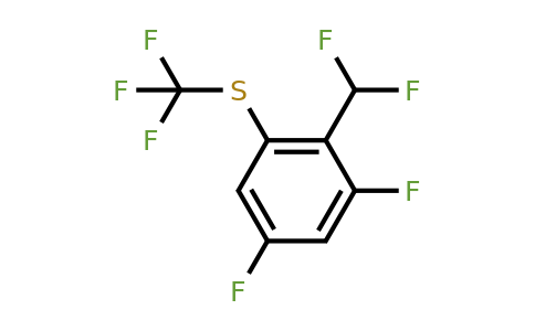 2,4-Difluoro-6-(trifluoromethylthio)benzodifluoride