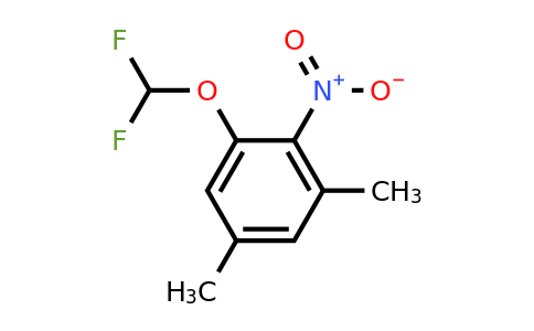 1806315-18-3 | 1-Difluoromethoxy-3,5-dimethyl-2-nitrobenzene