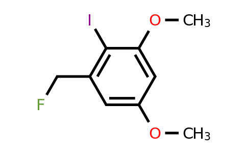 1806315-69-4 | 1,5-Dimethoxy-2-iodo-3-(fluoromethyl)benzene