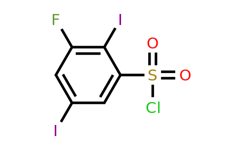 1806316-07-3 | 2,5-Diiodo-3-fluorobenzenesulfonylchloride