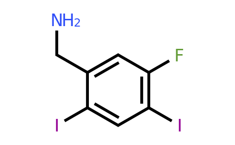 1806316-42-6 | 2,4-Diiodo-5-fluorobenzylamine