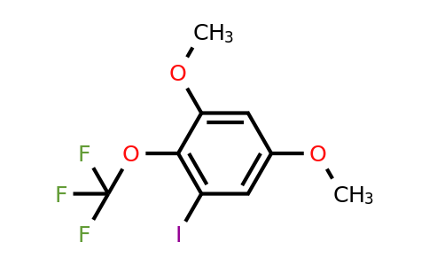 1806316-45-9 | 1,5-Dimethoxy-3-iodo-2-(trifluoromethoxy)benzene