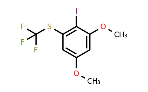 1806316-50-6 | 1,5-Dimethoxy-2-iodo-3-(trifluoromethylthio)benzene