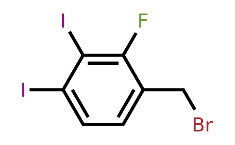 1806316-54-0 | 3,4-Diiodo-2-fluorobenzylbromide