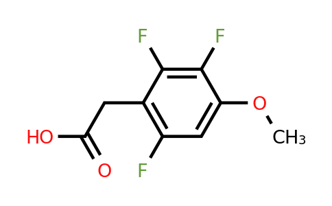 1806317-52-1 | 4-Methoxy-2,3,6-trifluorophenylacetic acid