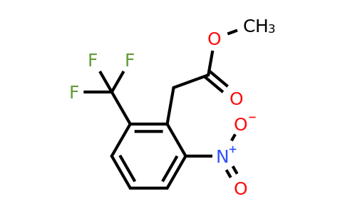 1806317-78-1 | Methyl 2-nitro-6-(trifluoromethyl)phenylacetate