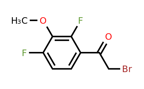 1806319-96-9 | 2',4'-Difluoro-3'-methoxyphenacyl bromide