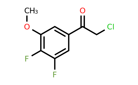 1806320-05-7 | 3',4'-Difluoro-5'-methoxyphenacyl chloride