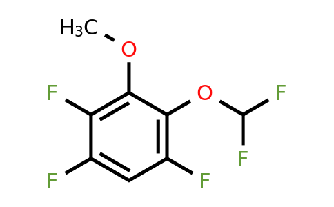 1806320-21-7 | 2-Difluoromethoxy-3,5,6-trifluoroanisole