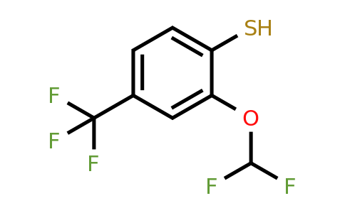 1806320-49-9 | 2-Difluoromethoxy-4-(trifluoromethyl)thiophenol