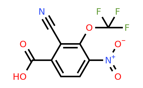 1806321-11-8 | 2-Cyano-4-nitro-3-(trifluoromethoxy)benzoic acid