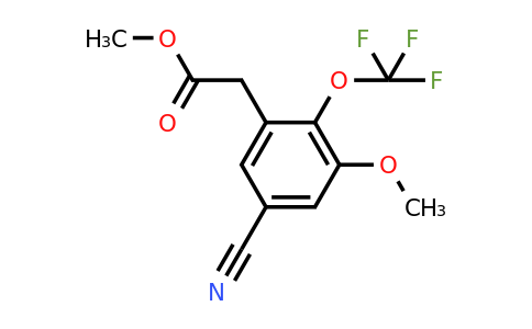 1806321-15-2 | Methyl 5-cyano-3-methoxy-2-(trifluoromethoxy)phenylacetate