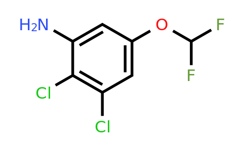1806321-16-3 | 2,3-Dichloro-5-(difluoromethoxy)aniline