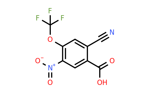 1806321-19-6 | 2-Cyano-5-nitro-4-(trifluoromethoxy)benzoic acid