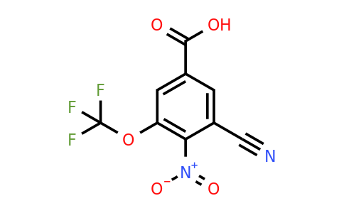 1806321-33-4 | 3-Cyano-4-nitro-5-(trifluoromethoxy)benzoic acid
