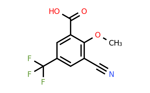 1806321-38-9 | 3-Cyano-2-methoxy-5-(trifluoromethyl)benzoic acid