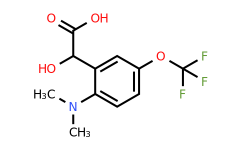 1806321-42-5 | 2-Dimethylamino-5-(trifluoromethoxy)mandelic acid