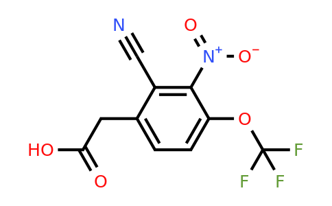 1806321-59-4 | 2-Cyano-3-nitro-4-(trifluoromethoxy)phenylacetic acid