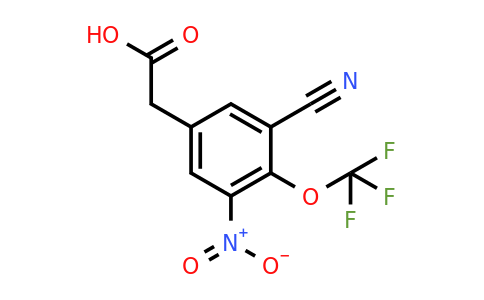 1806322-14-4 | 3-Cyano-5-nitro-4-(trifluoromethoxy)phenylacetic acid