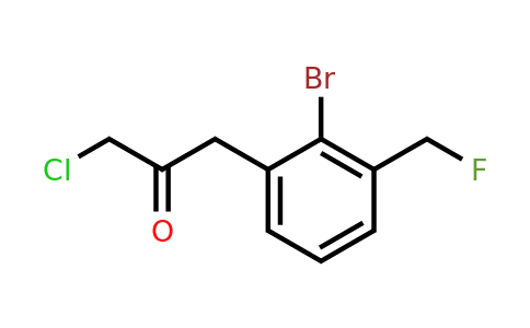 1806322-44-0 | 1-(2-Bromo-3-(fluoromethyl)phenyl)-3-chloropropan-2-one