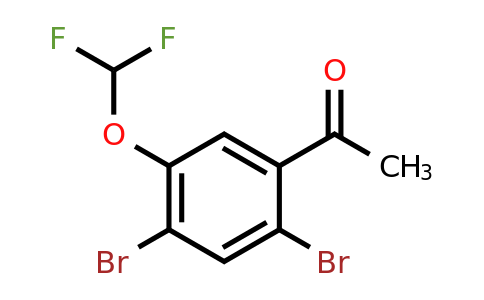 1806322-61-1 | 2',4'-Dibromo-5'-(difluoromethoxy)acetophenone