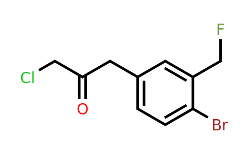 1806322-62-2 | 1-(4-Bromo-3-(fluoromethyl)phenyl)-3-chloropropan-2-one