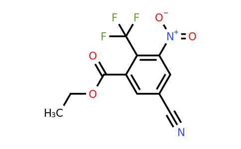 1806322-82-6 | Ethyl 5-cyano-3-nitro-2-(trifluoromethyl)benzoate