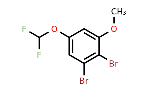 1806322-88-2 | 2,3-Dibromo-5-(difluoromethoxy)anisole