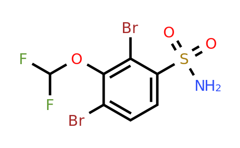 1806323-06-7 | 2,4-Dibromo-3-(difluoromethoxy)benzenesulfonamide