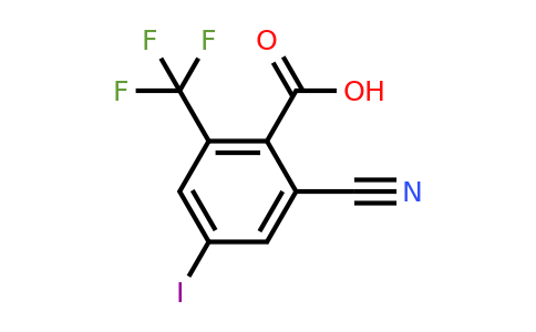 1806323-16-9 | 2-Cyano-4-iodo-6-(trifluoromethyl)benzoic acid