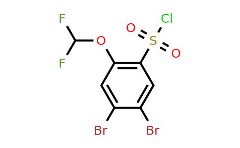 1806323-33-0 | 4,5-Dibromo-2-(difluoromethoxy)benzenesulfonyl chloride