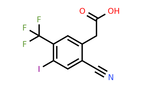 1806323-53-4 | 2-Cyano-4-iodo-5-(trifluoromethyl)phenylacetic acid