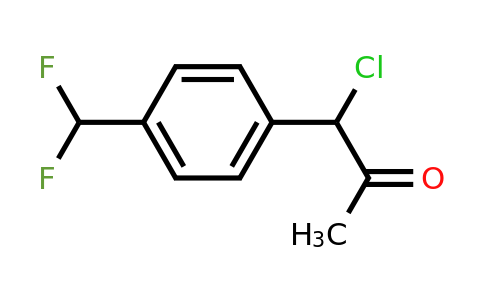 1806323-61-4 | 1-Chloro-1-(4-(difluoromethyl)phenyl)propan-2-one