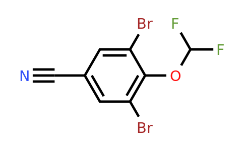 1806323-64-7 | 3,5-Dibromo-4-(difluoromethoxy)benzonitrile