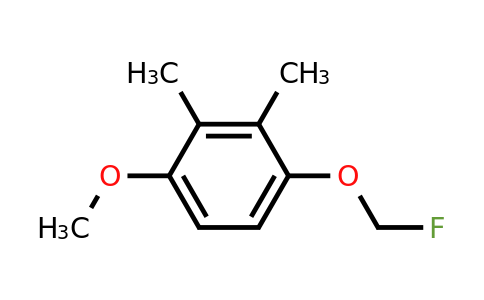 1806323-72-7 | 2,3-Dimethyl-4-(fluoromethoxy)anisole
