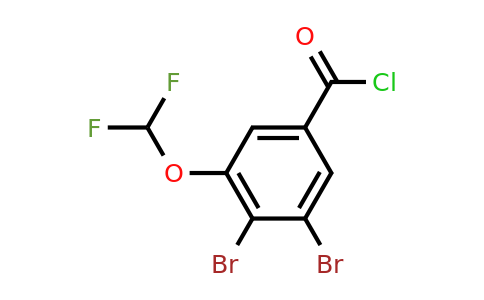 1806323-76-1 | 3,4-Dibromo-5-(difluoromethoxy)benzoyl chloride
