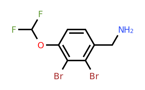 1806323-90-9 | 2,3-Dibromo-4-(difluoromethoxy)benzylamine