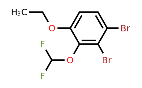 1806323-97-6 | 1,2-Dibromo-3-difluoromethoxy-4-ethoxybenzene