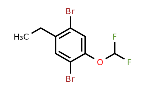 1806324-09-3 | 1,4-Dibromo-2-difluoromethoxy-5-ethylbenzene