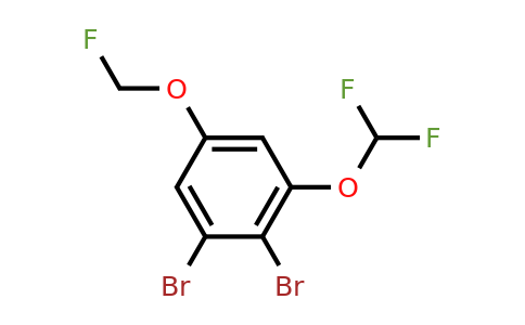 1806324-29-7 | 1,2-Dibromo-3-difluoromethoxy-5-(fluoromethoxy)benzene