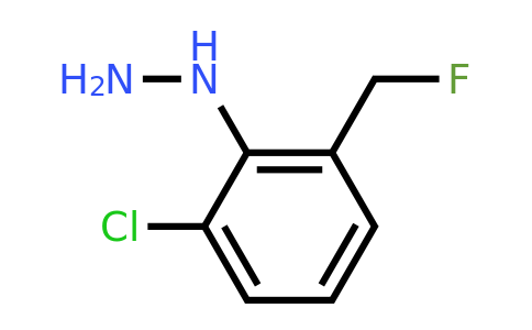 1806324-37-7 | 1-(2-Chloro-6-(fluoromethyl)phenyl)hydrazine