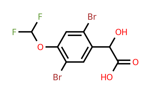1806324-63-9 | 2,5-Dibromo-4-(difluoromethoxy)mandelic acid