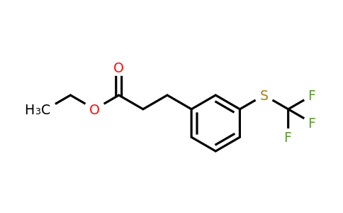 1806324-81-1 | Ethyl (3-(trifluoromethylthio)phenyl)propanoate