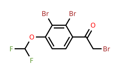 1806324-85-5 | 2',3'-Dibromo-4'-(difluoromethoxy)phenacyl bromide