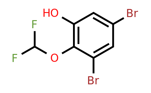 1806324-99-1 | 3,5-Dibromo-2-(difluoromethoxy)phenol