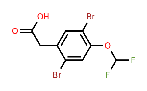 1806325-07-4 | 2,5-Dibromo-4-(difluoromethoxy)phenylacetic acid
